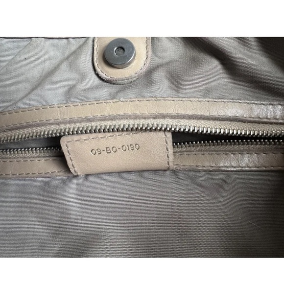 SOLD Dior  leather & coated canvas  Cannage Panarea  bag in Rosata pink / beige - Picture 3 of 10